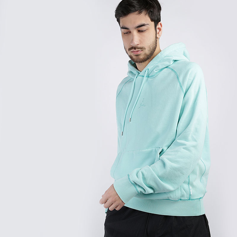 Мужская толстовка Jordan Wings Washed Fleece Pullover (CD4567-434)  - цена, описание, фото 1